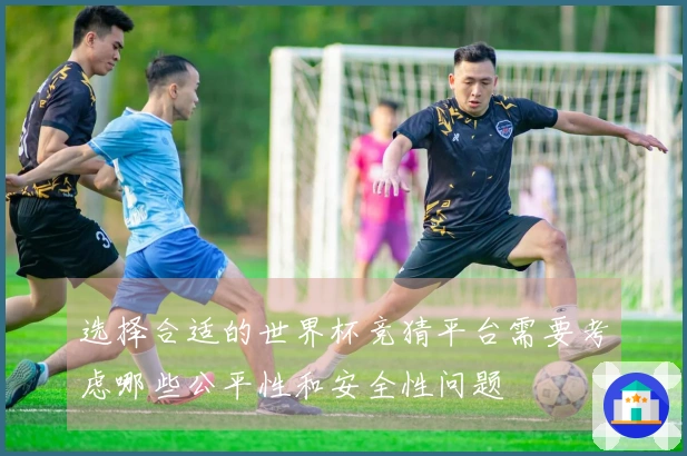 选择合适的世界杯竞猜平台需要考虑哪些公平性和安全性问题
